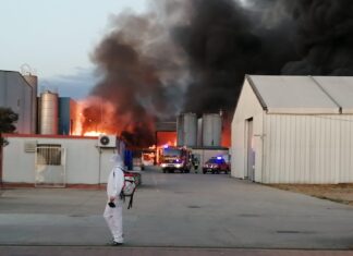 incendio en Venta de Baños