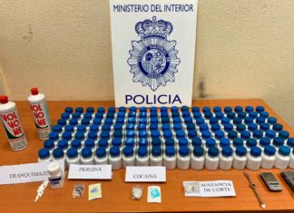 desarticulado un punto de venta de droga en Cardenal Cisneros Palencia