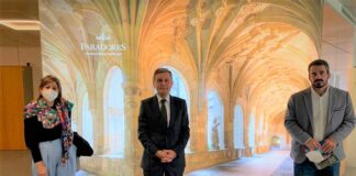 reunion jorge ibañez alcalde cervera de pisuerga con Paradores