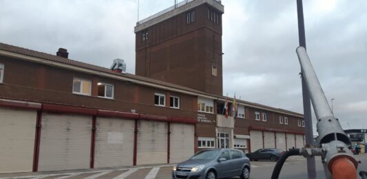 Actual Parque de Bomberos de la capital.