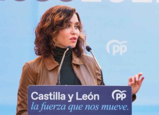 isabel díaz ayuso en valladolid elecciones PP CyL