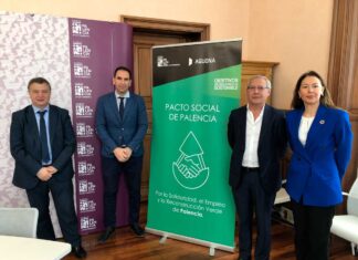 Ayuntamiento de Palencia y Aquona presentan un pacto social para crear un modelo de gestión de agua que contribuya a la recuperación económica