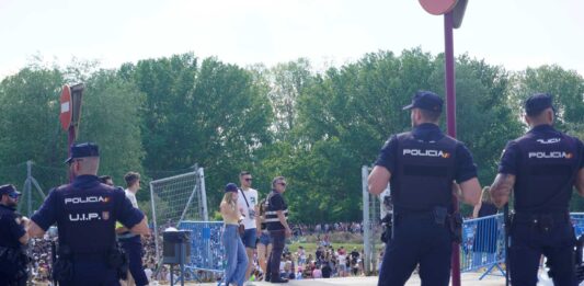 Fiesta ITA 2022 policía nacional