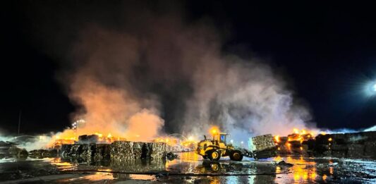 incendio papelera dueñas