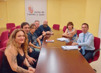 reunion comité de empresa TI Fluid System Consejería de Empleo