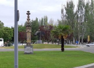 Abrazo de palencia, esquina