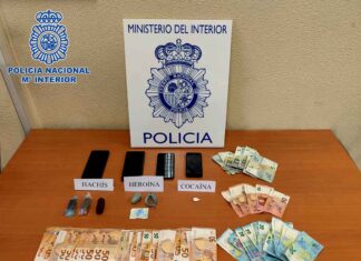 Dos personas detenidas en Palencia por tráfico de Drogas