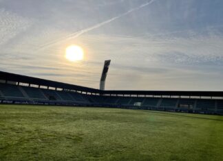 Nueva Balastera Septiembre 2022 césped terreno juego