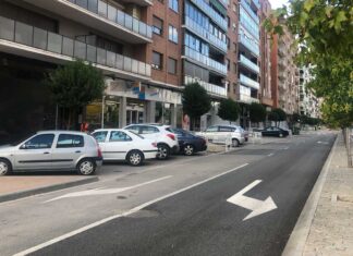 Supermercado Lupa en la avenida de Cardenal Cisneros, donde trabajaba la víctima