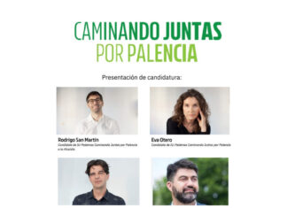 Izquierda Unida Podemos presenta candidatura en Palencia