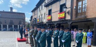 Guardia Civil en Saldaña