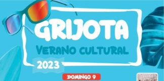 Cartel de la programación de verano en Grijota