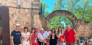 Visita candidatos PSOE Aguilar de Campoo