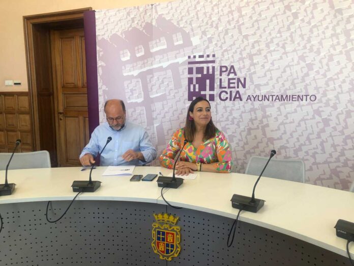 miriam andres y carlos hernández ayuntamiento de Palencia