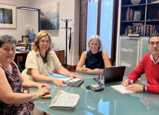 Reunión entre Diputación de Palencia y Mundo Azul