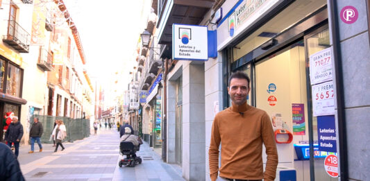 la profecía de la gárgola en la administración de lotería de palencia de la calle barrio y mier