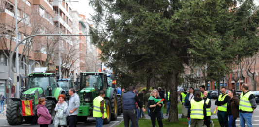 Tractorada en Palencia. / Brágimo (ICAL)