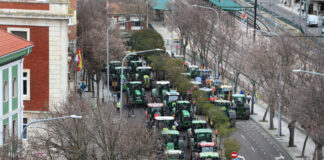 Tractorada en Palencia. / Brágimo (ICAL)