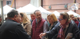 Feria de las Candelas en Saldaña 2024 setas micología micoturismo