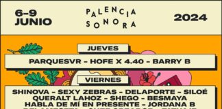 Palencia Sonora 2024 - cartel por días