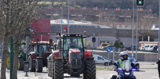 Tractorada en Valladolid