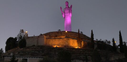 Vista del Cristo del Otero, donde se ubica el Centro de Interpretación de Victorio Macho. / ICAL