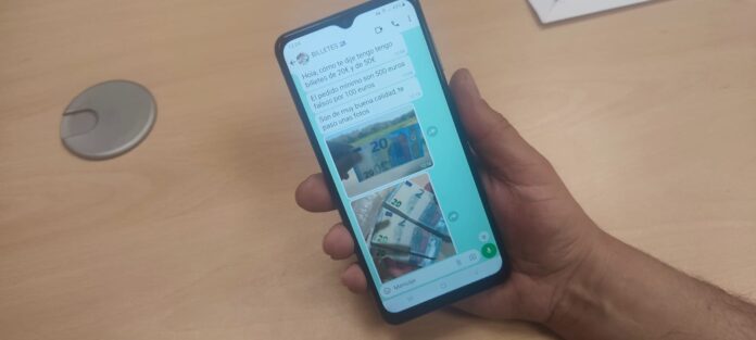 Estafa billetes falsos por whatsapp Sucesos en Palencia.jpeg