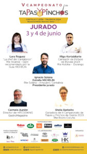 Jurado completo del V Campeonato de Tapas y Pinchos de Castilla y León