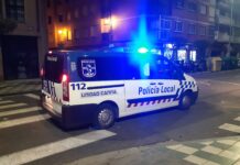 ehículo de la Policía Local de Palencia