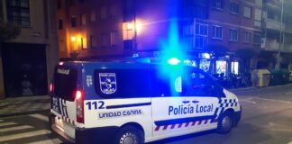 ehículo de la Policía Local de Palencia