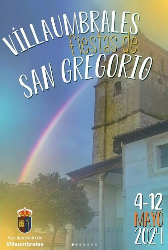 Fiestas de Villaumbrales. Cartel San Gregorio 2024