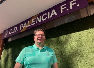 Zubi, entrenador y presidente del Palencia Fútbol Femenino