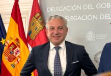 Visita institucional del delegado el Gobierno, Nicanor Sen, en Palencia