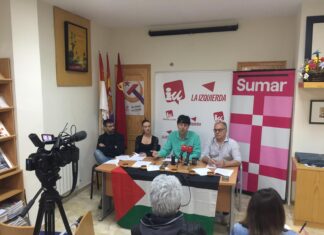 Rueda de prensa de Izquierda Unida-Sumar