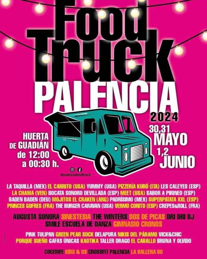 Las Food Trucks regresan a la Huerta de Guadián