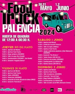 Cartel de Food Truck Palencia 2024
