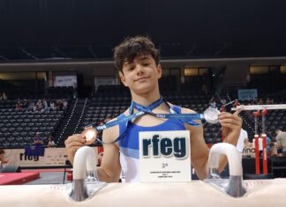 Diego Aguiar en el Campeonato de España