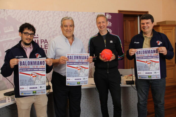 Presentación del Torneo Interprovincial de balonmano en Palencia