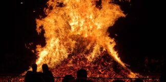 Noche de San Juan en la ciudad de Palencia