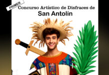 Cartel concurso disfraces San Antolín