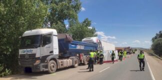 Accidente de tráfico en Monzón