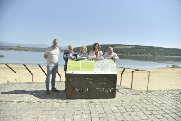 Visita al embalse de Aguilar de Armisén