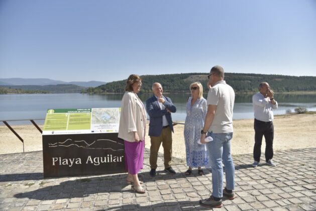 Visita al embalse de Aguilar de Armisén