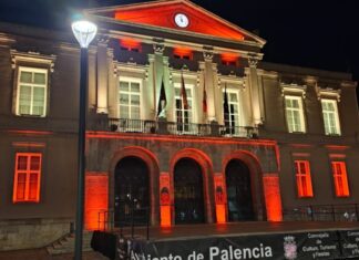 Fachada del Ayuntamiento de Palencia