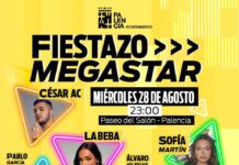 Festival y concierto Fiestazo Megastar del 28 de agosto en Palencia