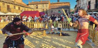 Gladiadores---Mercado-Romano-de-Saldaña