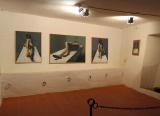 Imagen de una exposición en el Museo Narciso Maisterra en Fuentes de Valdepero
