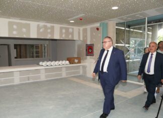 Visita obras centro salud aguilar de campoo