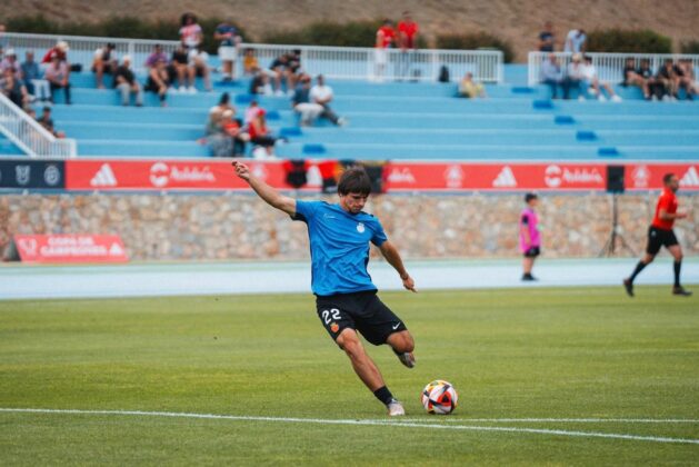 Bruno Calcagno con el RCD Mallorca