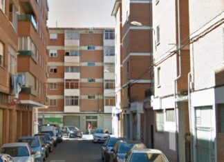 Calle Sinesio Delgado en Palencia